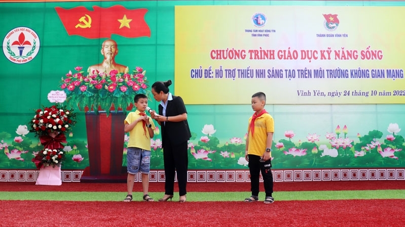 Vĩnh Phúc: Tăng cường giáo dục kỹ năng sáng tạo, tương tác trên không gian mạng