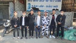 vinh phuc kip thoi ngan chat bat giu nhom doi tuong chay xe toc do cao lang lach danh vong