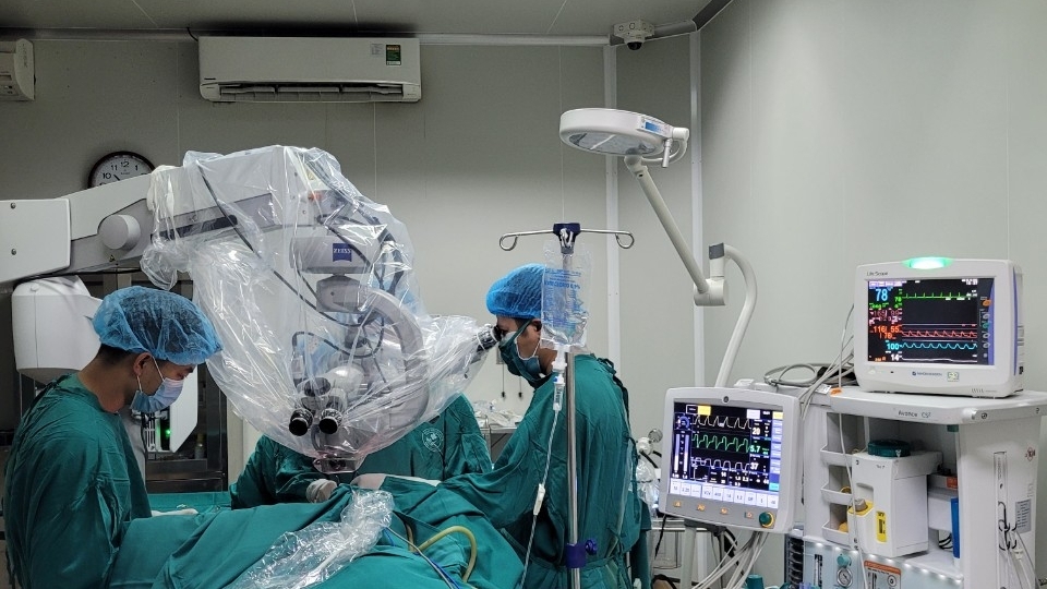 Vĩnh Phúc: Thực hiện thành công ca phẫu thuật U tiểu não cho bệnh nhân 54 tuổi