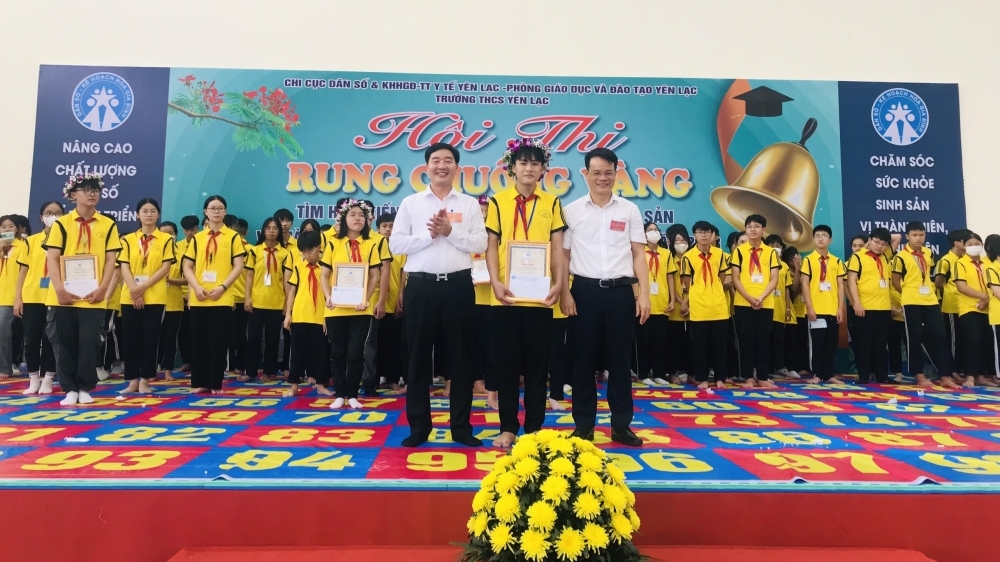 Vĩnh Phúc tổ chức hội thi kiến thức về dân số, sức khỏe sinh sản vị thành niên