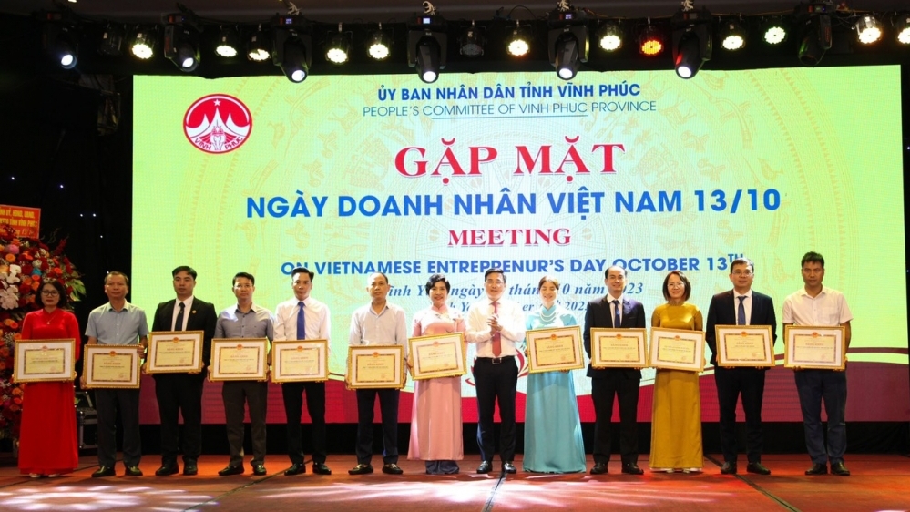 Vĩnh Phúc: Gặp mặt kỷ niệm Ngày Doanh nhân Việt Nam