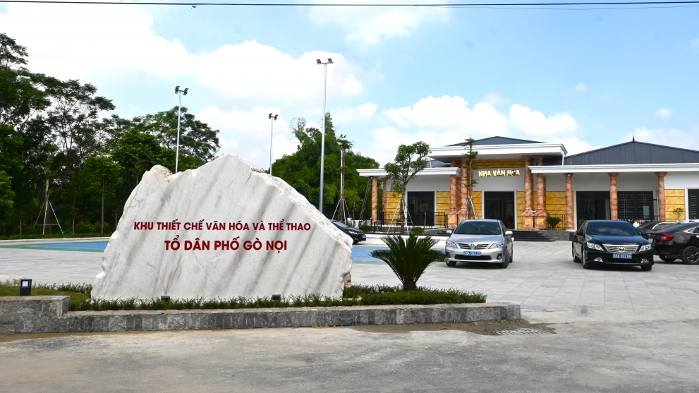 Vĩnh Phúc: Chuẩn bị khánh thành Khu thiết chế văn hoá - thể thao TDP Gò Nọi