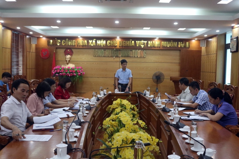 đồng chí Nguyễn Phương Nam - Ủy viên BTV Huyện ủy, Phó Chủ tịch Thường trực UBND huyện 
