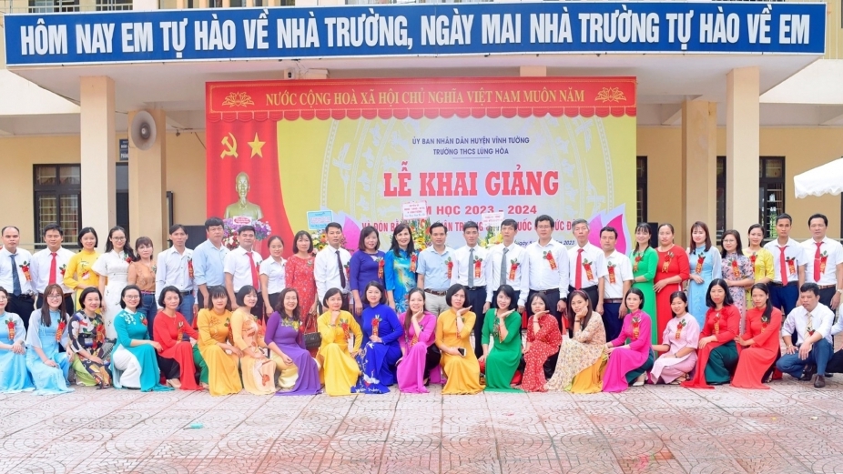 Vĩnh Phúc: Trường THCS Lũng Hòa nâng cao chất lượng giáo dục