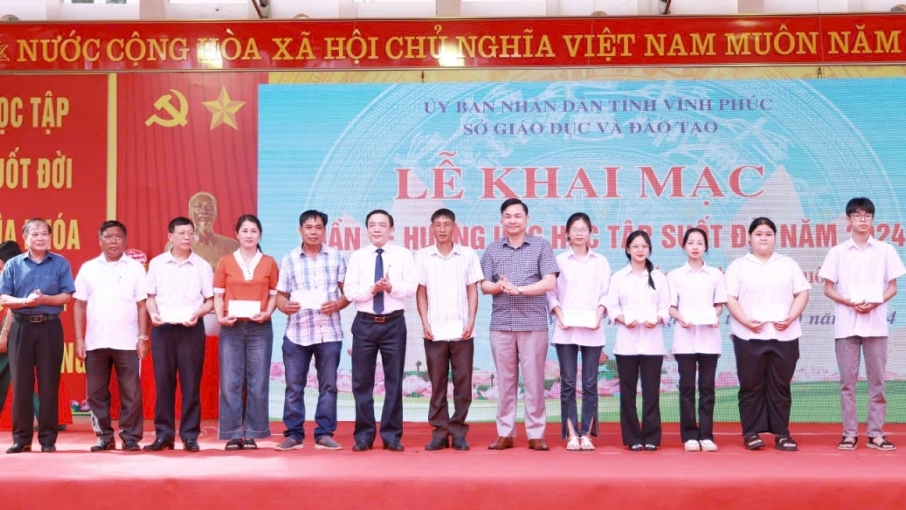 Vĩnh Phúc: Phát động Tuần lễ hưởng ứng học tập suốt đời