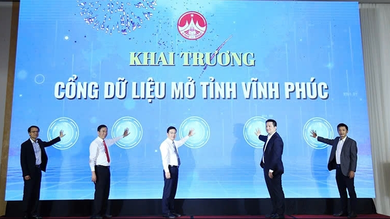 Khai trương Cổng dữ liệu mở tỉnh Vĩnh Phúc