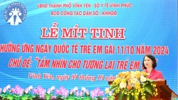 Vĩnh Phúc: Phát động hưởng ứng Ngày Quốc tế trẻ em gái 11/10