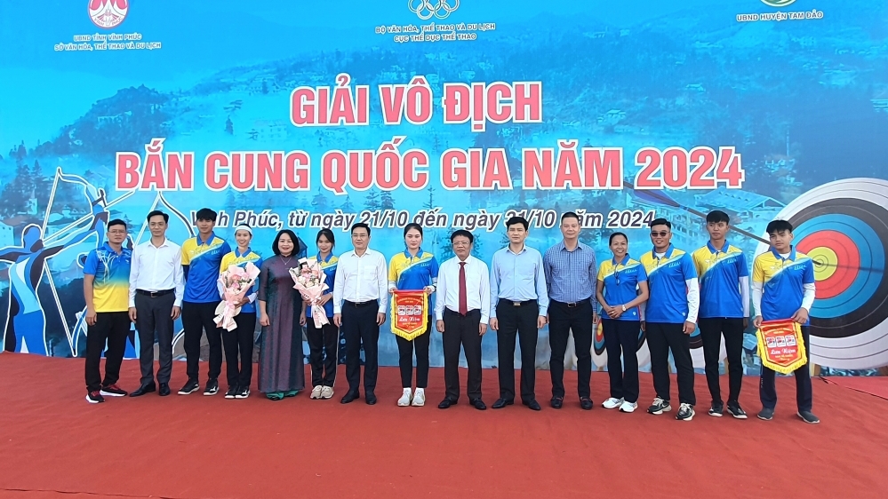 Vĩnh Phúc: Gần 200 VĐV tham gia Giải Vô địch bắn cung quốc gia năm 2024