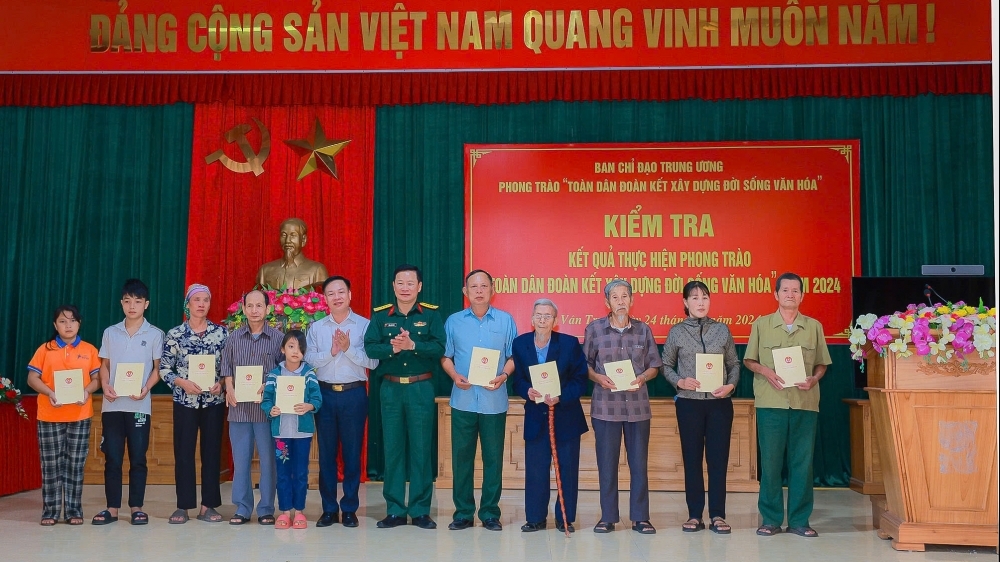 Huyện Lập Thạch: Đẩy mạnh phong trào "Toàn dân đoàn kết xây dựng đời sống văn hóa"