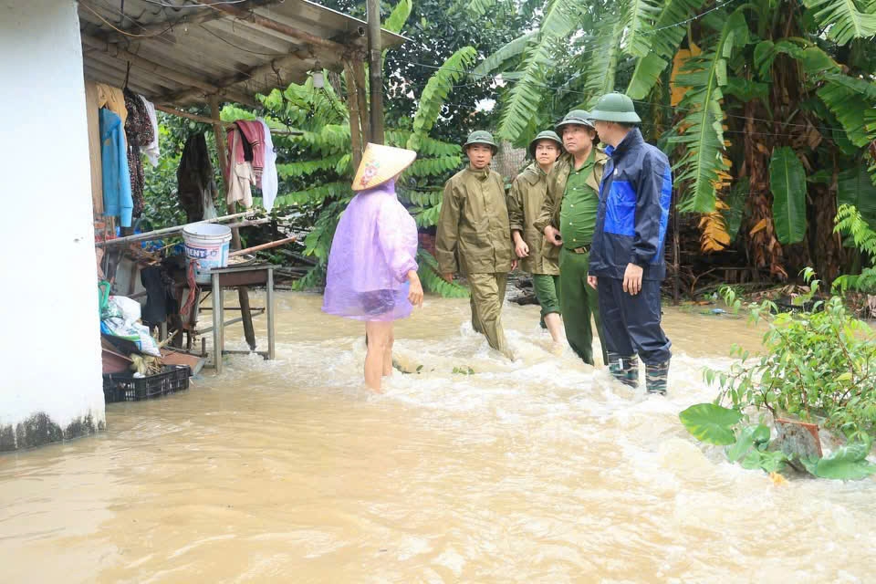 Xã Tam Đảo tập trung khắc phục hậu quả cơn bão số 10