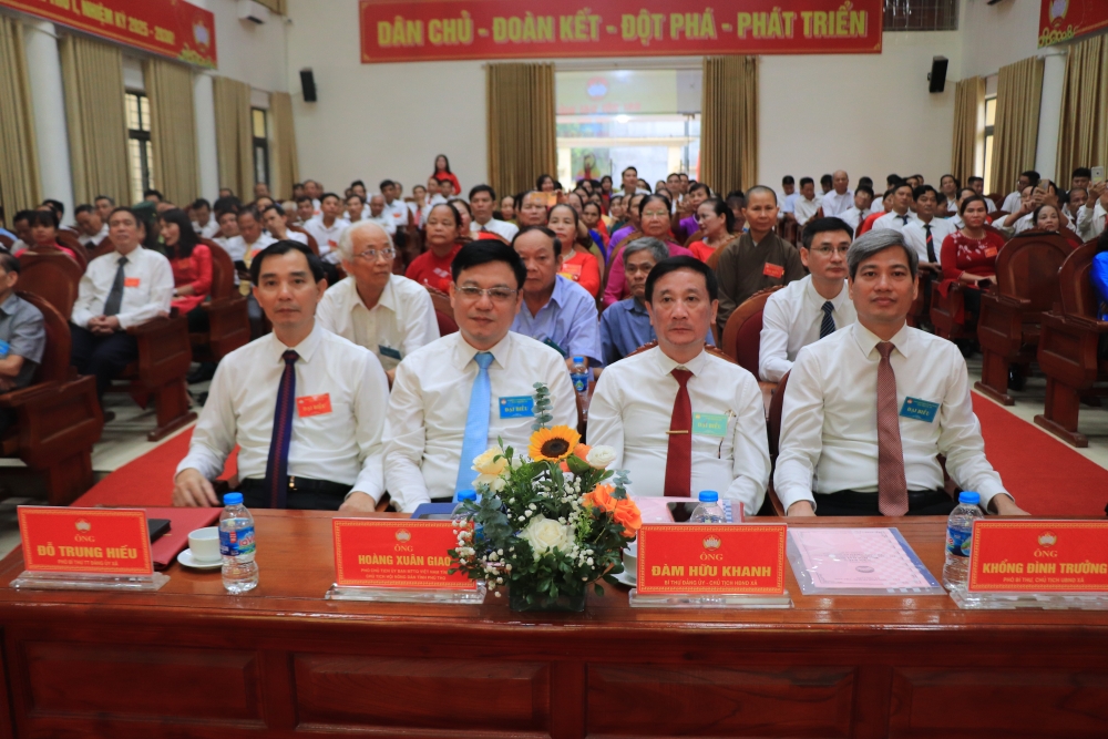 Các đại biểu dự Đại hội