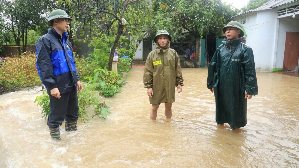 Xã Tam Đảo tập trung khắc phục hậu quả cơn bão số 10