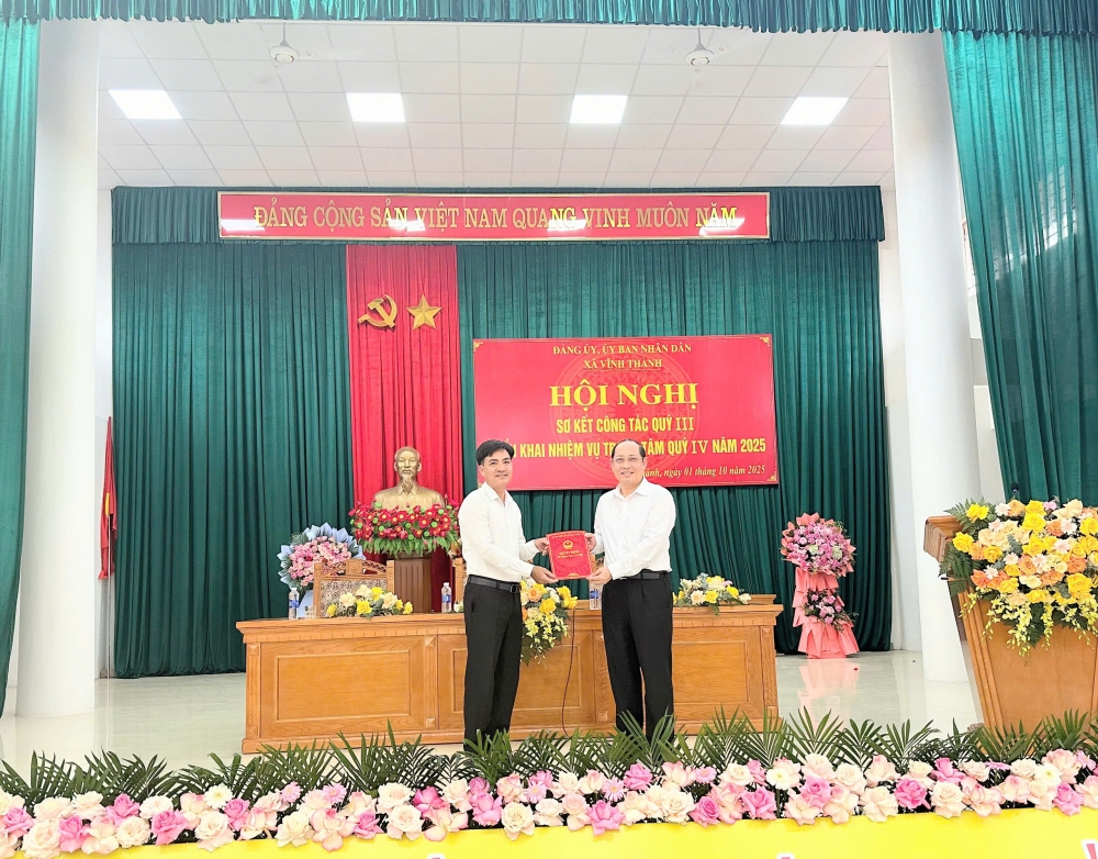 Xã Vĩnh Thành: Triển khai nhiệm vụ trọng tâm các tháng cuối năm