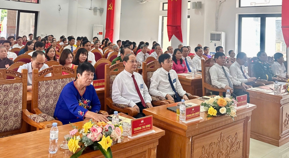 MTTQ xã Vĩnh Thành: Đoàn kết - Dân chủ - Đồng thuận - Sáng tạo - Phát triển