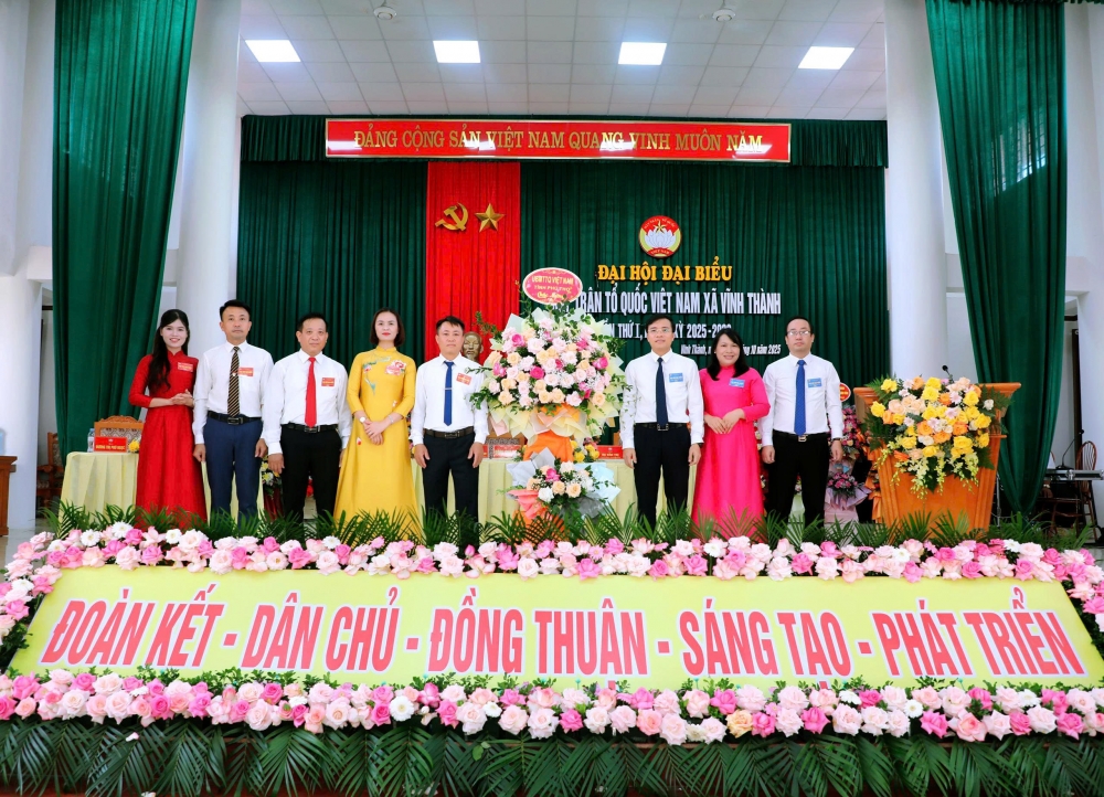 MTTQ xã Vĩnh Thành: Đoàn kết - Dân chủ - Đồng thuận - Sáng tạo - Phát triển