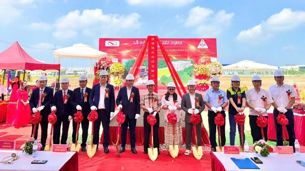 Phú Thọ: Khởi công Dự án Nhà máy công nghệ chính xác Founderland