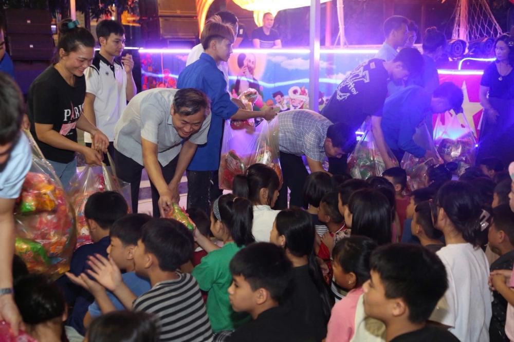 Phú Thọ: Thiếu nhi xã Đại Đình vui Tết Trung thu