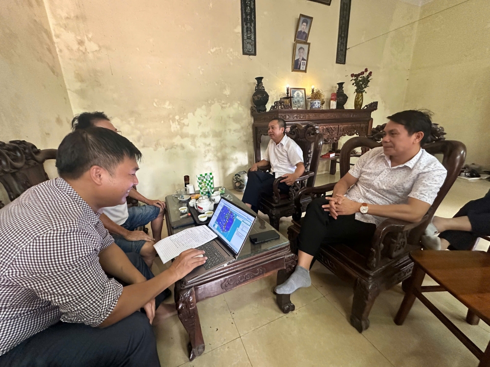 Ban QLDA phường Phú Yên đến tận nhà vận động, tuyên truyền dự án