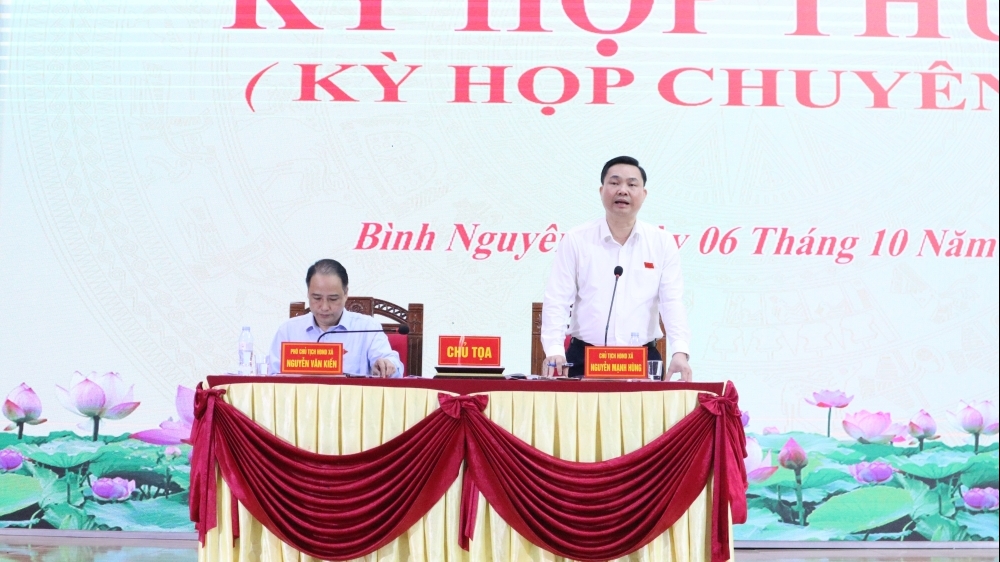 Xã Bình Nguyên: Quyết tâm đẩy mạnh giải ngân vốn đầu tư công