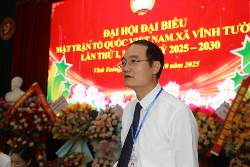 Xây dựng MTTQ xã Vĩnh Tường vững mạnh, phát huy sức mạnh khối đại đoàn kết toàn dân Xây dựng MTTQ xã Vĩnh Tường vững mạnh, phát huy sức mạnh khối đại đoàn kết toàn dân