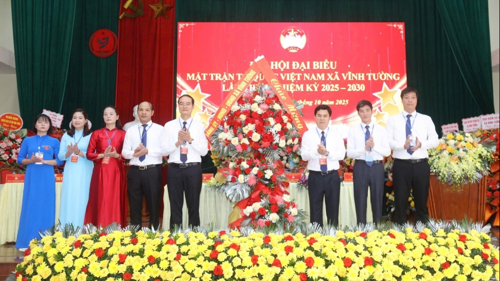 Xây dựng MTTQ xã Vĩnh Tường vững mạnh, hướng về cơ sở