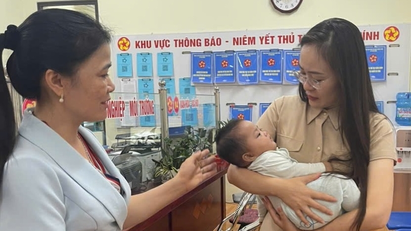 Xã Tam Hồng: Thông báo tìm cha, mẹ người thân cho trẻ bị bỏ quên