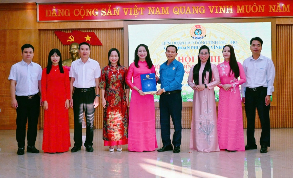 Phú Thọ: Thành lập Công đoàn phường Vĩnh Phúc