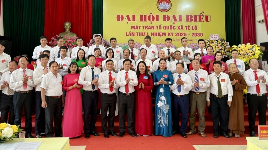 Mặt trận Tổ quốc xã Tề Lỗ "Đoàn kết - dân chủ - đổi mới - phát triển"