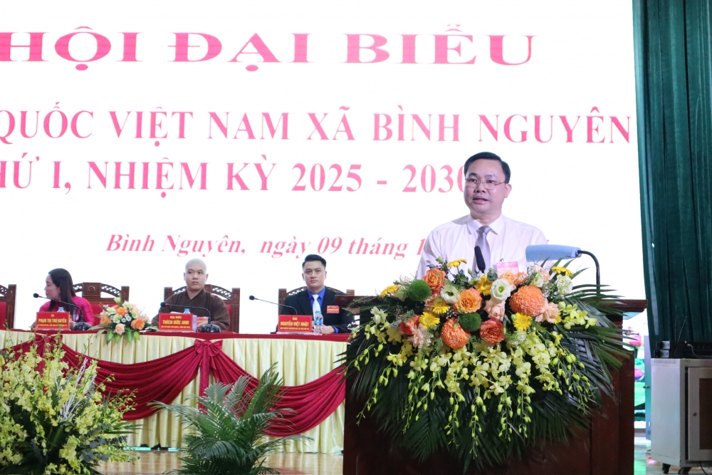 Mặt trận Tổ quốc xã Bình Nguyên phát huy sức mạnh đại đoàn kết dân tộc