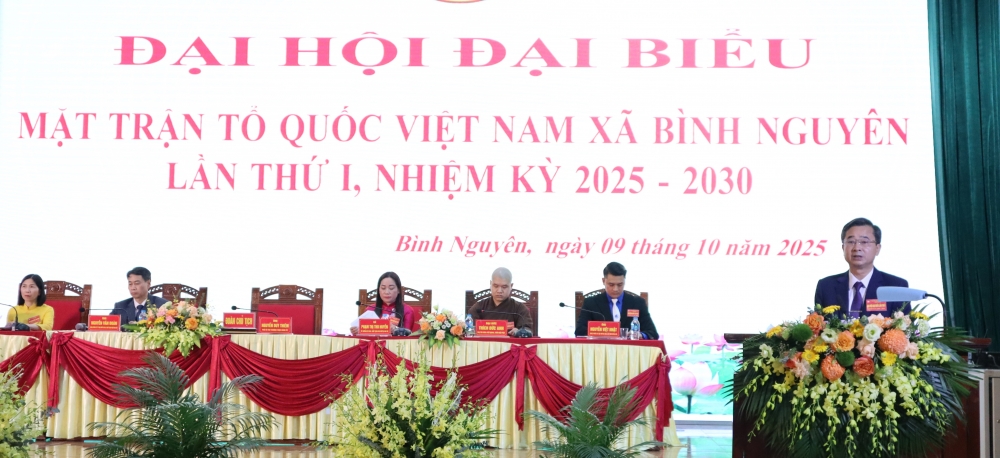 Mặt trận Tổ quốc xã Bình Nguyên phát huy sức mạnh đại đoàn kết dân tộc