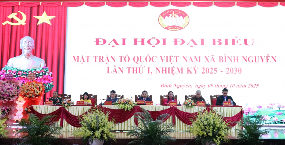 Mặt trận Tổ quốc xã Bình Nguyên phát huy sức mạnh đại đoàn kết dân tộc