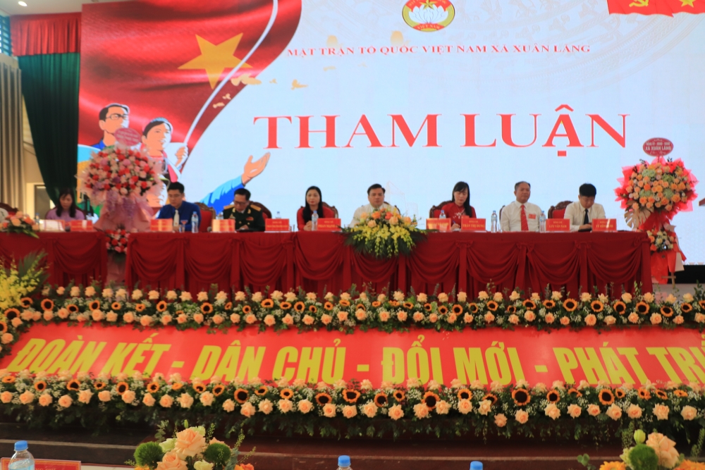 MTTQ xã Xuân Lãng: Óc nghĩ, mắt trông, tai nghe, chân đi, miệng nói, tay làm