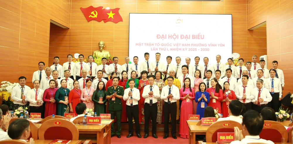 Phát huy sức mạnh khối đại đoàn kết toàn dân tộc, xây dựng phường Vĩnh Yên văn minh, hiện đại