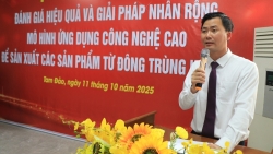 Hội thảo ứng dụng công nghệ cao vào sản xuất nấm Đông trùng hạ thảo