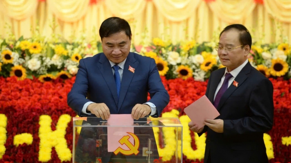 Ban Chấp hành Đảng bộ tỉnh Điện Biên khóa XV có 52 người