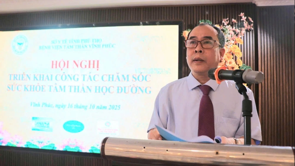 Bệnh viện Tâm thần Vĩnh Phúc: Tăng cường chăm sóc sức khỏe tâm thần học đường