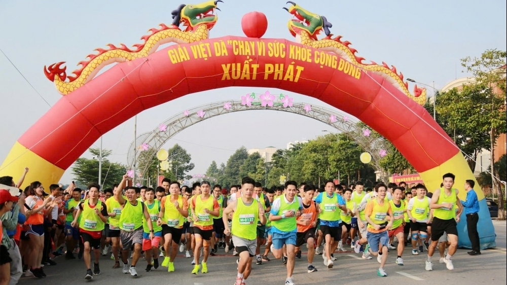 Phú Thọ: Sôi động với Giải việt dã “Chạy vì sức khỏe cộng đồng”