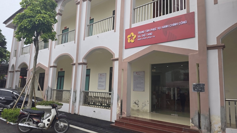 Xã Thổ Tang: Nâng cao tinh thần, trách nhiệm phục vụ Nhân dân và doanh nghiệp