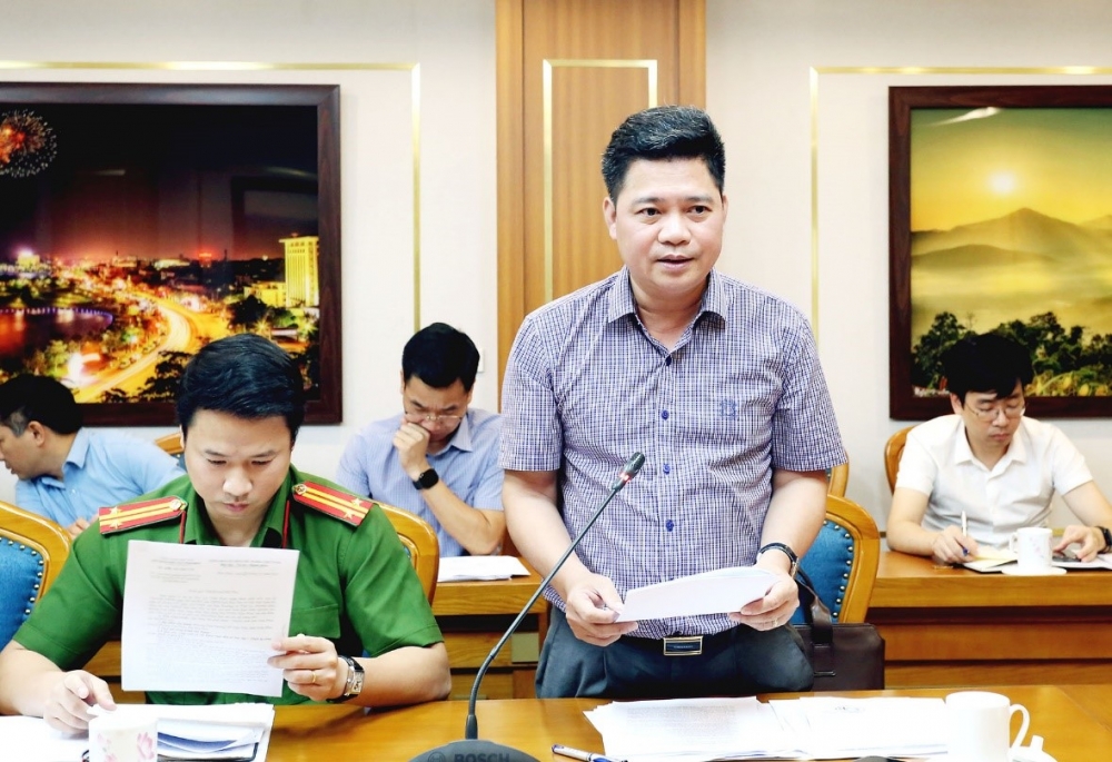 Ban Quản lý dự án khu vực Vĩnh Phúc báo cáo tại hội nghị Ban Quản lý dự án khu vực Vĩnh Phúc báo cáo tại hội nghị