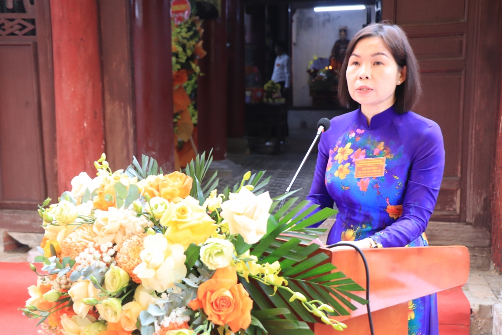 Đồng chí Phùng Thị Kim Nga, Tỉnh ủy viên, Phó Chủ tịch UBND tỉnh Phú Thọ 