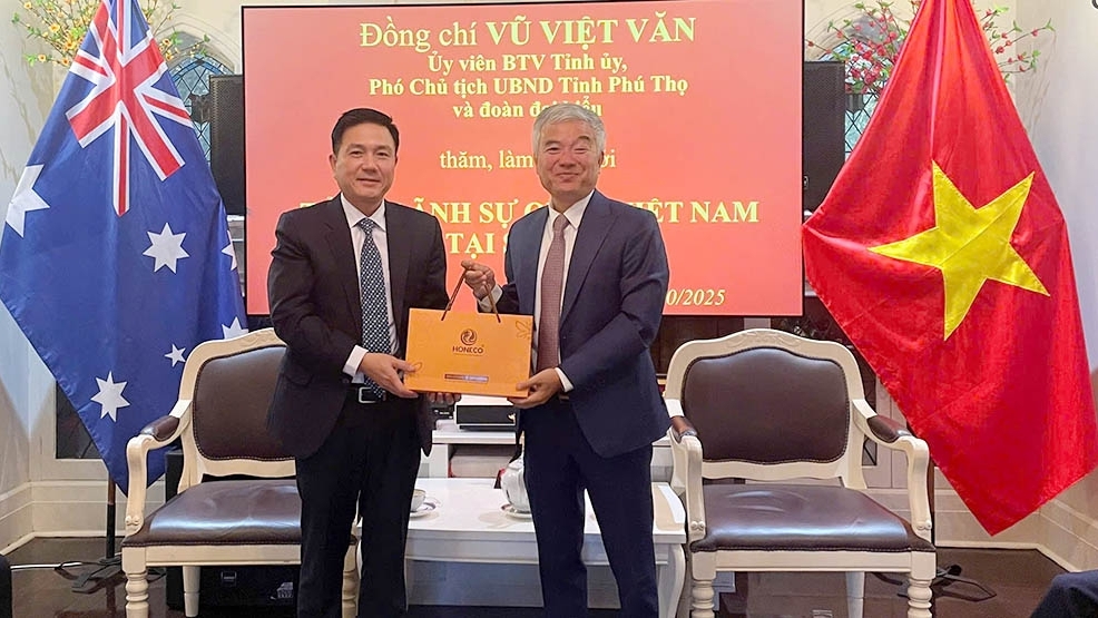 Thúc đẩy hợp tác giữa Phú Thọ và các địa phương, doanh nghiệp của Australia