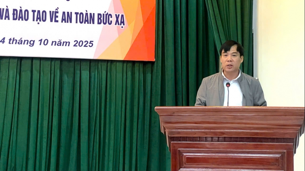 Phú Thọ: Tập huấn, đào tạo về lĩnh vực an toàn bức xạ và hạt nhân