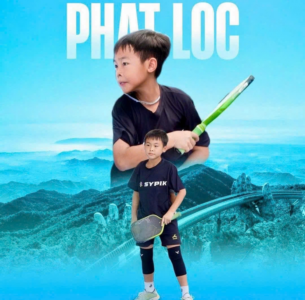 Hành trình tới đấu trường Pickleball quốc tế của tay vợt nhí ở Phú Thọ