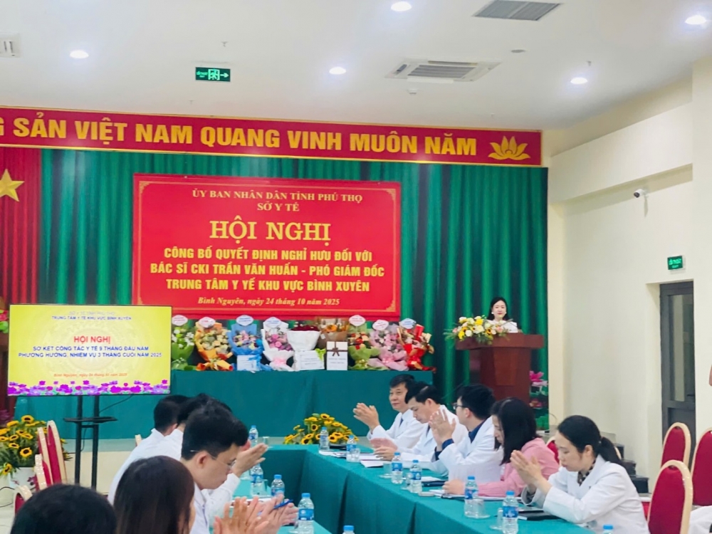 Trung tâm Y tế khu vực Bình Xuyên: Tiếp tục đổi mới, nâng cao năng lực chuyên môn