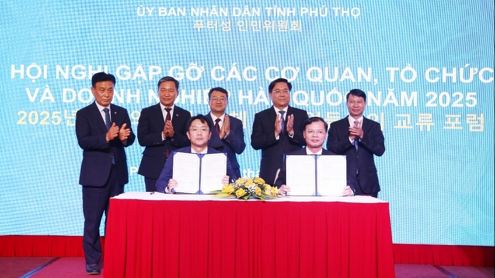 Tỉnh Phú Thọ đồng hành cùng doanh nghiệp Hàn Quốc yên tâm mở rộng đầu tư, phát triển bền vững