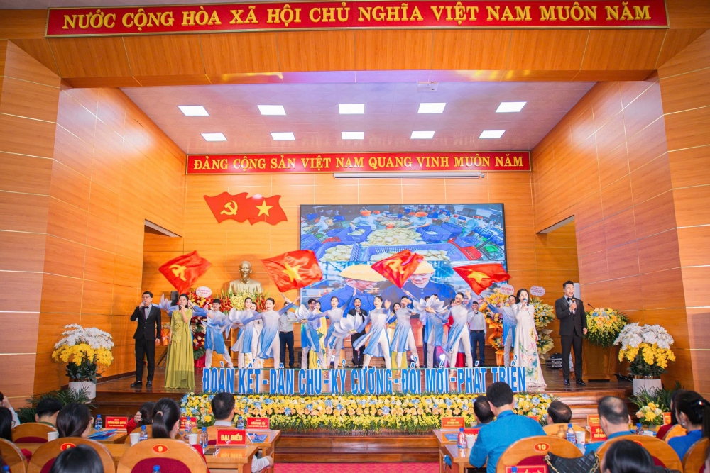 Công đoàn phường Vĩnh Yên tổ chức Đại hội lần thứ I, nhiệm kỳ 2025 - 2030