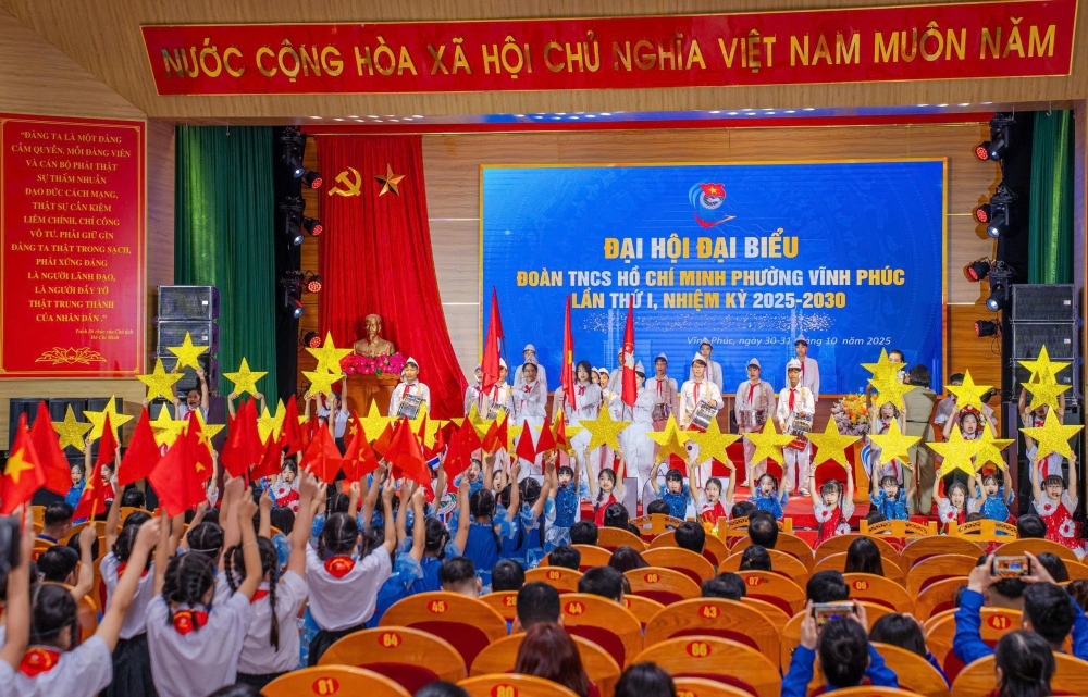 Tuổi trẻ phường Vĩnh Phúc phát huy tinh thần đoàn kết, xung kích, sáng tạo