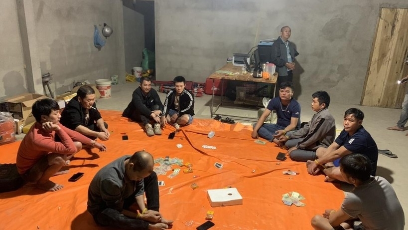 Hà Giang: Triệt phá thành công sới bạc có 10 đối tượng trong và ngoài nước