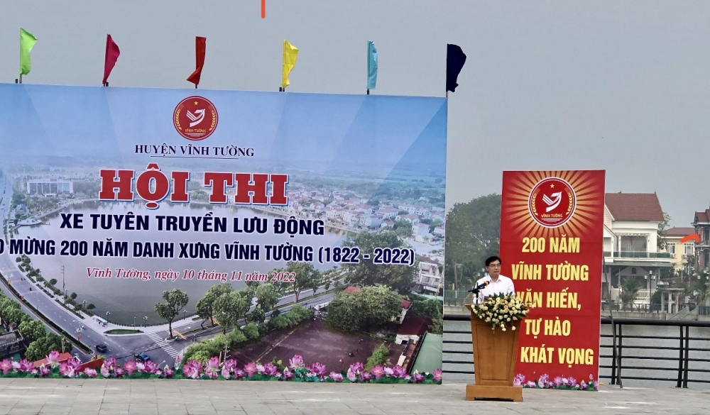 Ông Lê Chí Thái (ảnh trên) – Phó Chủ tịch UBND huyện Vĩnh Tường