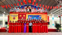 Vĩnh Phúc: Trường Mầm non Hợp Thịnh (Tam Dương) đạt chuẩn quốc gia mức độ 2